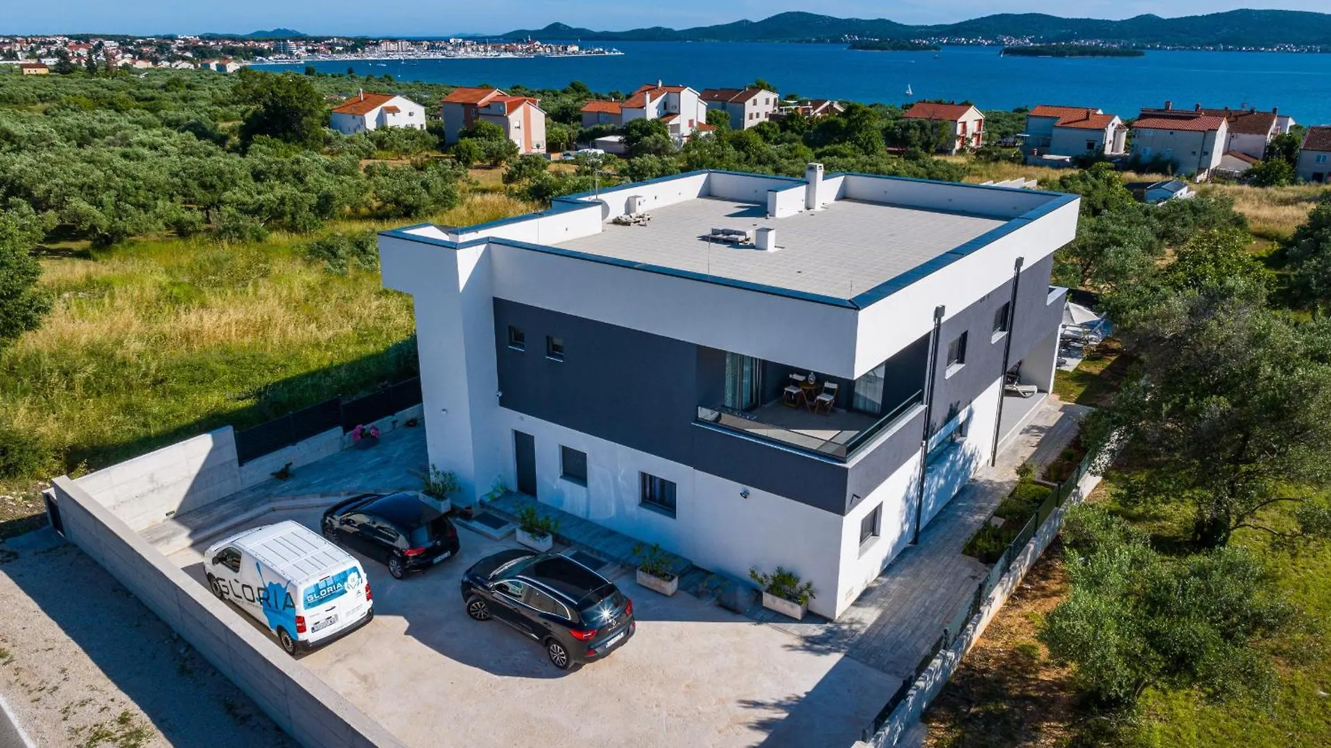 Apartment Vista Mare 1 With Heated Pool スベティ・フィリップ・イ・ヤコブ クロアチア